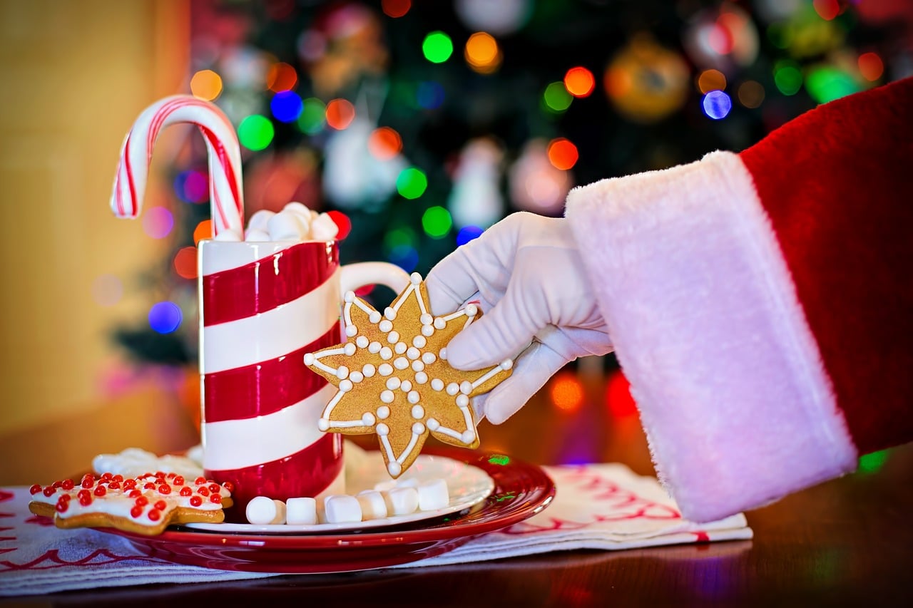 cookies santa